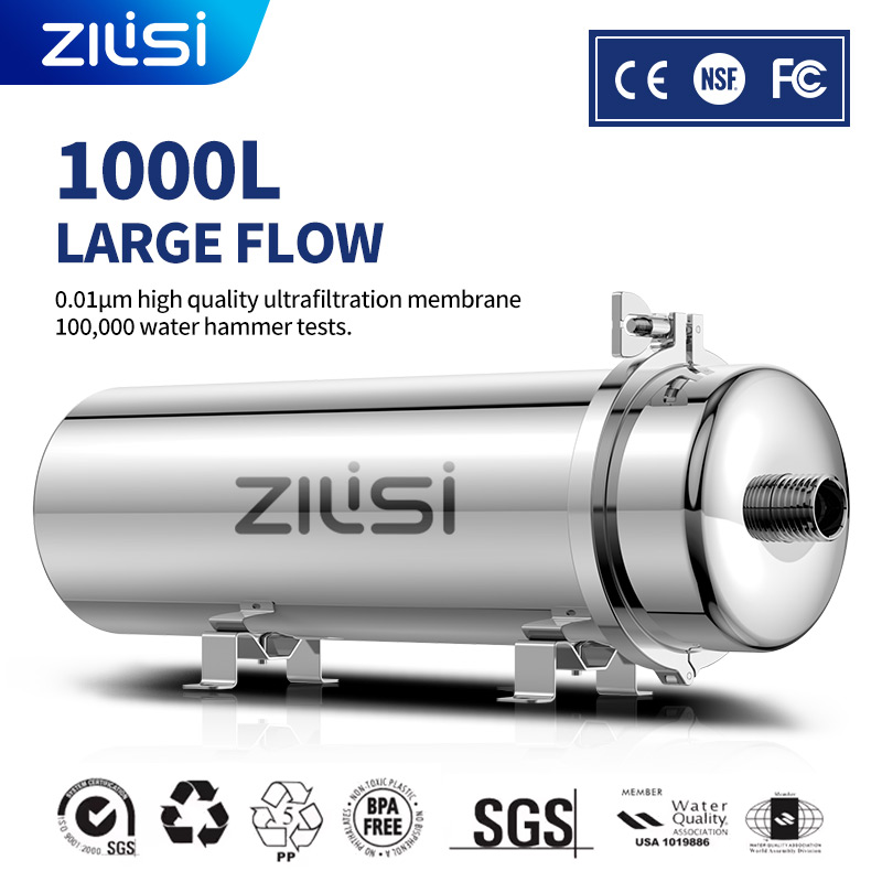 Commercial Kitchen Water Filter - نظام فلتر مياه PVDF قابل لإعادة