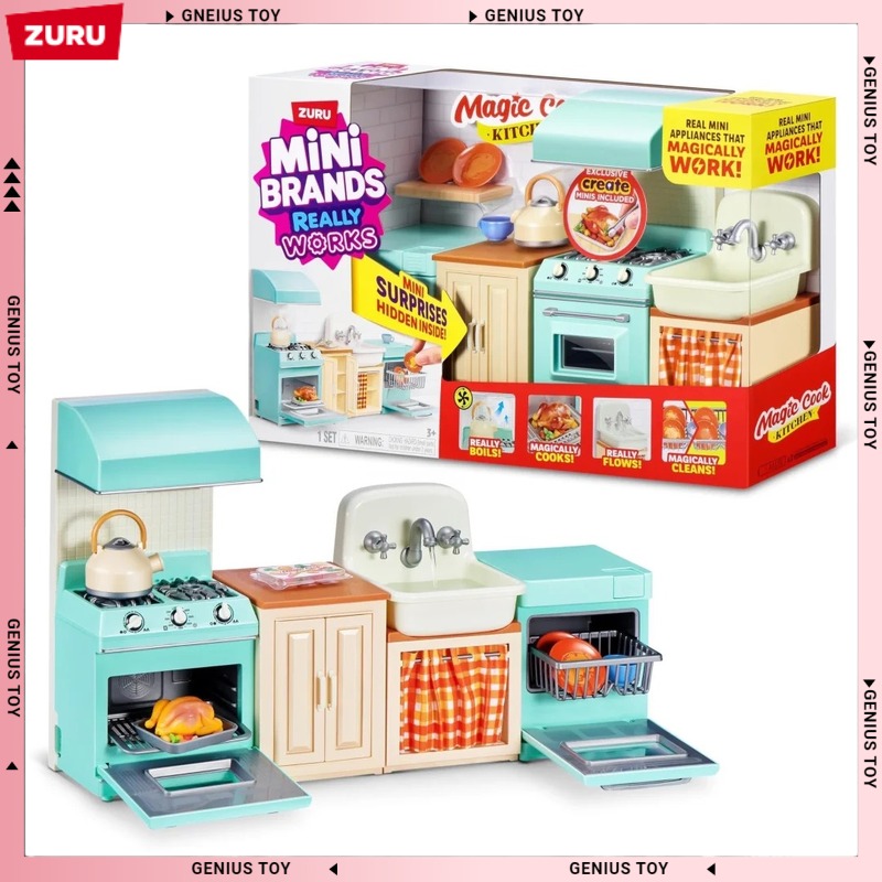 Commercial Kitchen Items - مجموعة مطبخ زورو ميني براندز السحرية،