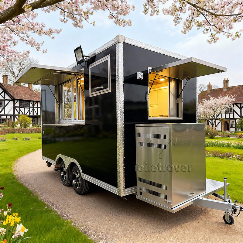 Commercial Kitchen Units - عربة طعام تجارية خارجية لبيع الهوت