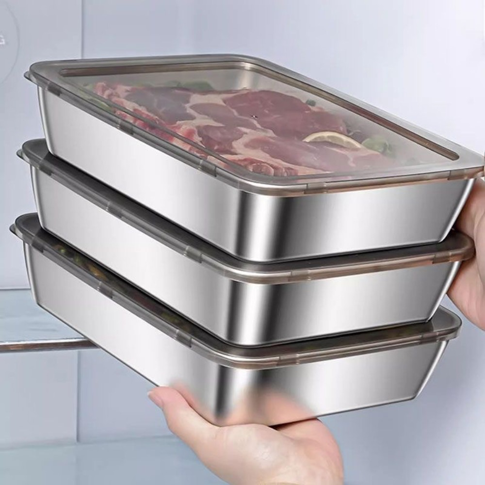 Commercial Kitchen Organization - صينية تقديم من الفولاذ المقاوم للصدأ