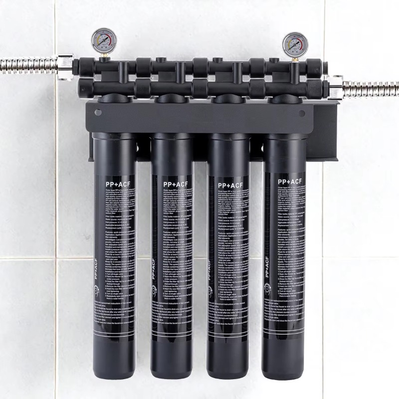 Commercial Kitchen Water Filter - نظام تجاري مكون من 4 مراحل