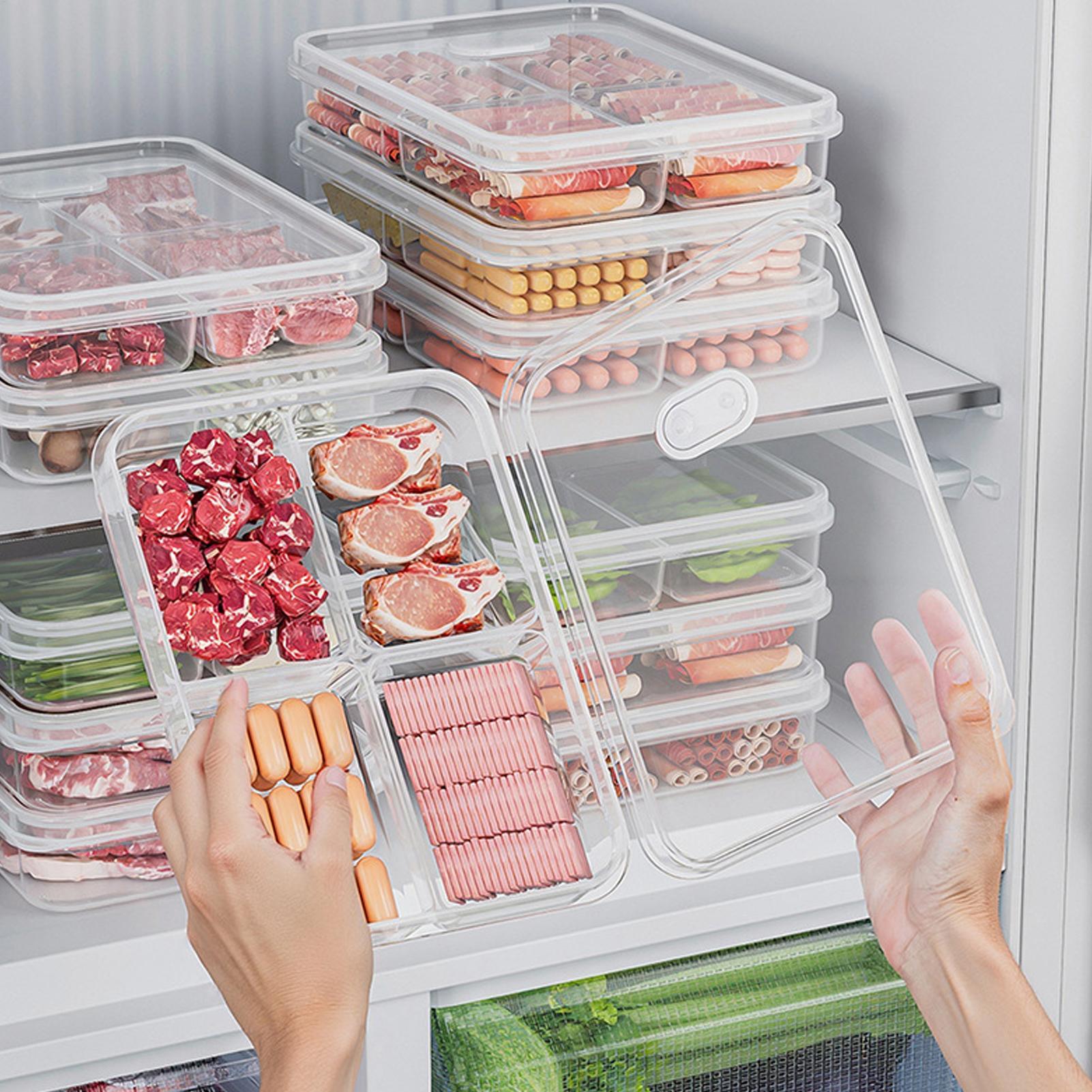 Commercial Kitchen Organization - صندوق تخزين للثلاجة، علبة حفظ اللحوم