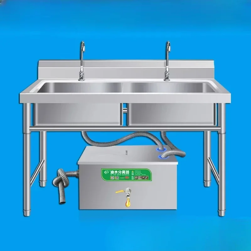 فاصل الزيت والماء، مصيدة الشحو - مراجعة Commercial Kitchen Water Filter وسعره