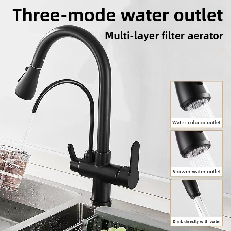 صنبور المطبخ التجاري مع بخاخ س - مراجعة Commercial Kitchen Water Filter وسعره