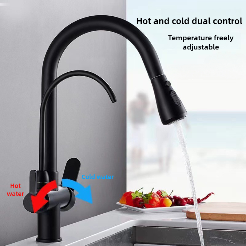 صنبور مطبخ تجاري بوظيفة مزدوجة - مراجعة Commercial Kitchen Water Filter وسعره