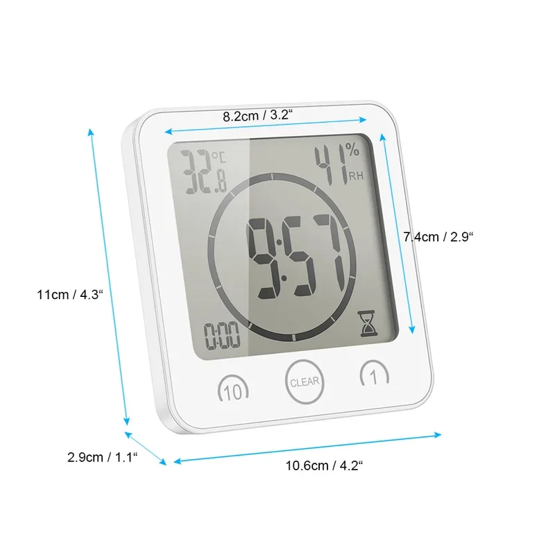 LCD الرقمية مقاوم للماء لرذاذ  - مراجعة Commercial Kitchen Timer وسعره