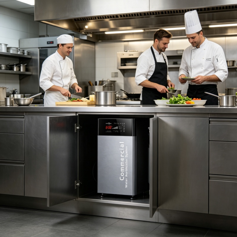 نظام تنقية المياه بالتناضح الع - مراجعة Commercial Kitchen Water Filter وسعره