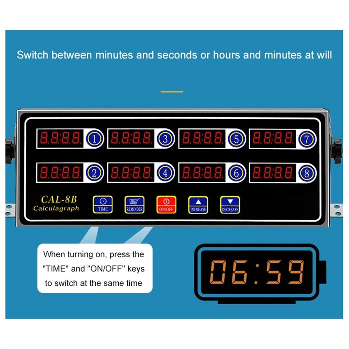 A32I مؤقت مطبخ إلكتروني تجاري  - مراجعة Commercial Kitchen Timer وسعره