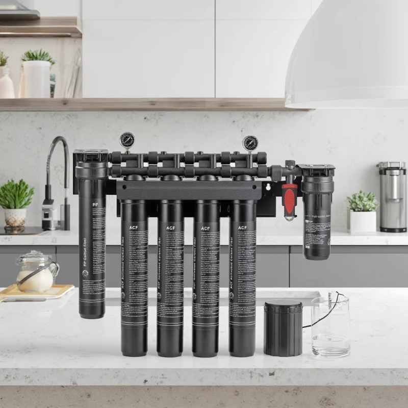 فلتر مياه لآلة صنع الثلج والقه - مراجعة Commercial Kitchen Water Filter وسعره