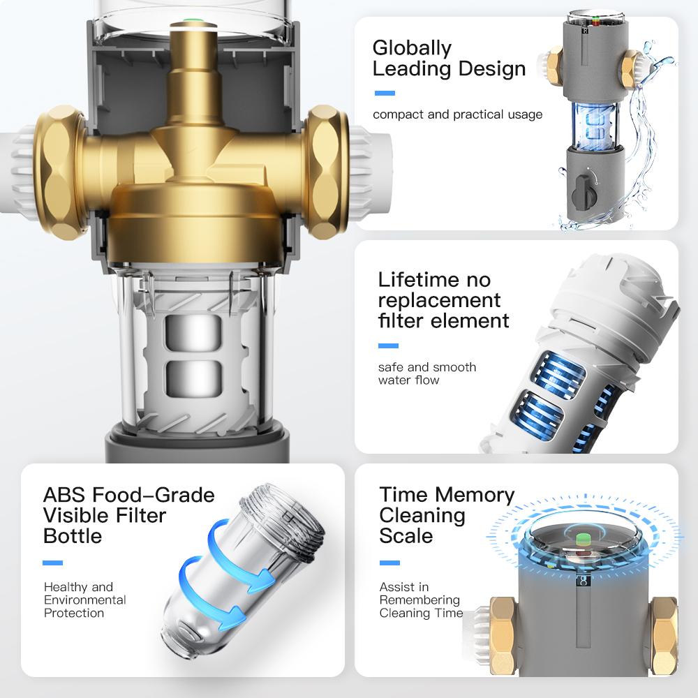 نظام تصفية مياه ذكي يدوي تجاري - مراجعة Commercial Kitchen Water Filter وسعره