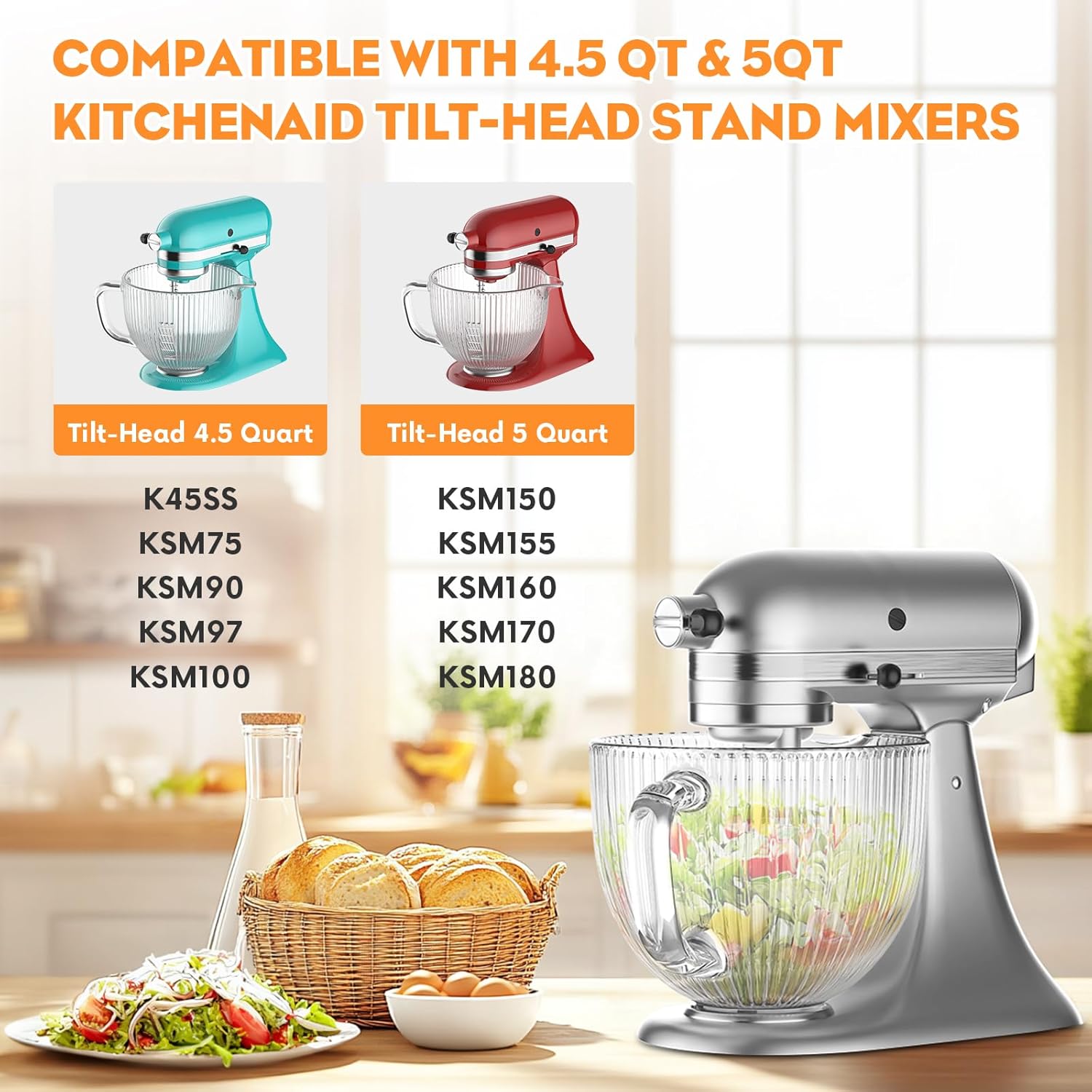 وعاء زجاجي GVODE لخلاط كيتشن ا - مراجعة Commercial Kitchen Units وسعره