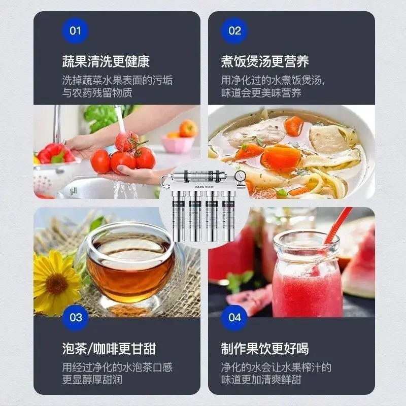 جهاز تنقية المياه المنزلي. شرب - مراجعة Commercial Kitchen Water Filter وسعره