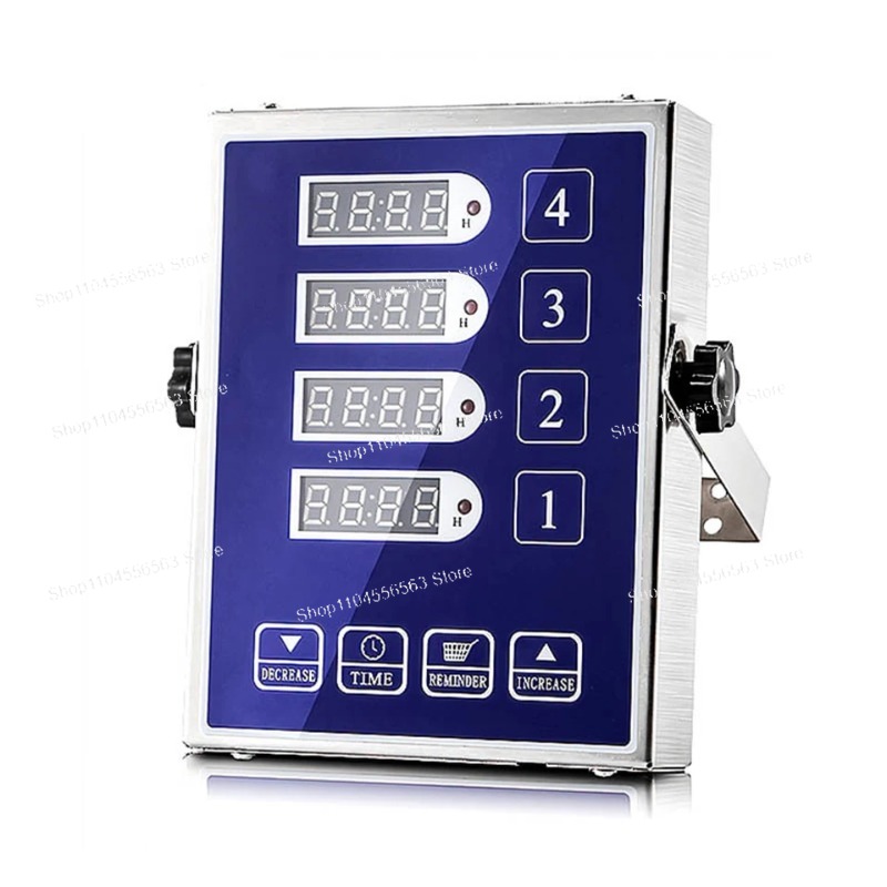 CAL4B مؤقت مطبخ تجاري رباعي ال - مراجعة Commercial Kitchen Timer وسعره